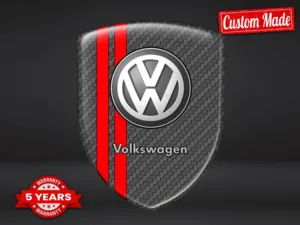VW Pegatinas Silicona Auto Resistentes Universal Alta Calidad